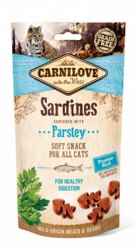 Carnilove Cat Chrunchy Snack Sardines and Parsely 50g
