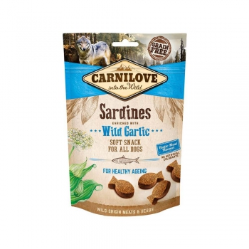 Carnilove Soft Snack Sardines Wild Garlic 200g