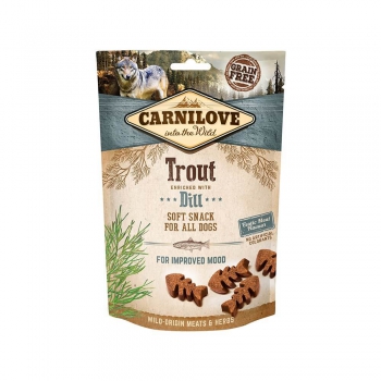 Carnilove Soft Snack Trout and Dill 200g