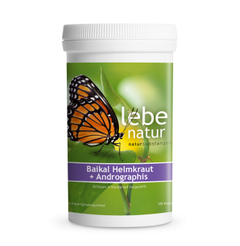 lebe natur® Baikal Helmkraut + Andrographis 180er