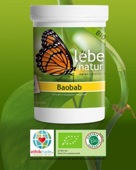 lebe natur® Baobab Pulver BIO
