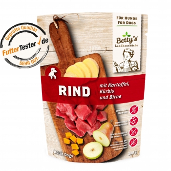 Betty’s Landhausküche Frischebeutel Rind mit Kartoffel 300g