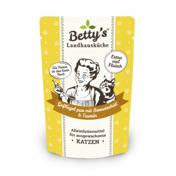 Betty`s Landhausküche Frischebeutel Geflügel pur mit Borretschöl 100g