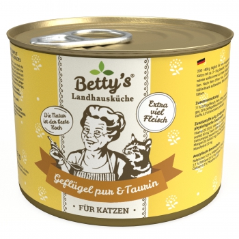 Betty`s Landhausküche Geflügel PUR 200g