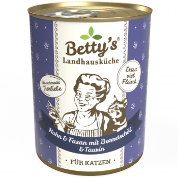 Betty`s Landhausküche Huhn und Fasan mit Borretschöl 400 g