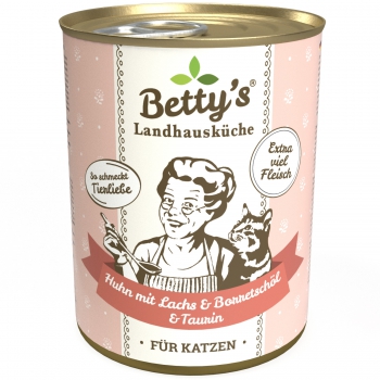 Betty`s Landhausküche Huhn mit Lachs & Borretschöl 400g
