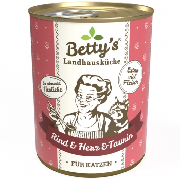 Betty`s Landhausküche Rind & Herz 400g