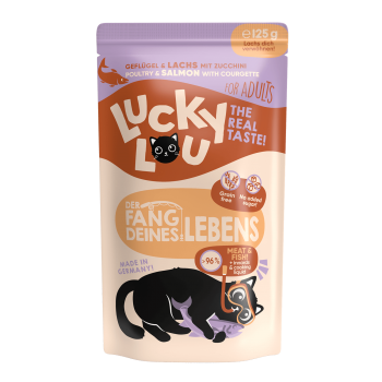 Lucky Lou Geflügel & Lachs 125g