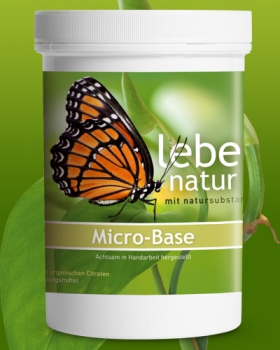 lebe natur® Micro Base Basenpulver 360 g