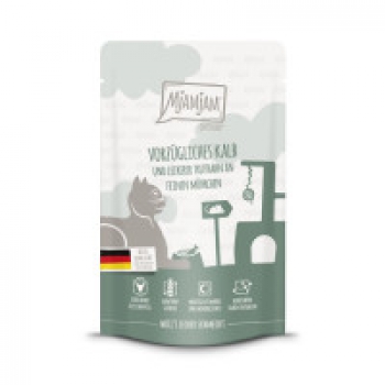 MjAM - vorzügliches Kalb & Truthahn an leckeren Möhrchen 125g