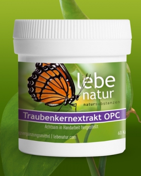 lebe natur® Traubenkernextrakt (OPC) 60er