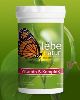 lebe natur® Vitamin B-Komplex aus Quinoa 180er