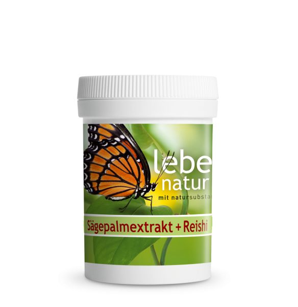 lebe natur® Sägepalmextrakt + Reishi 90er