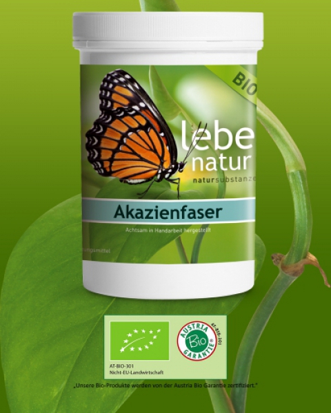 lebe natur® Akazienfaser Pulver BIO