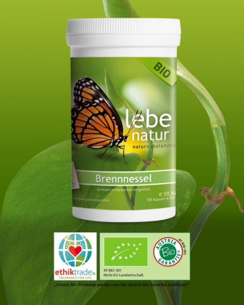 lebe natur® Brennnessel BIO