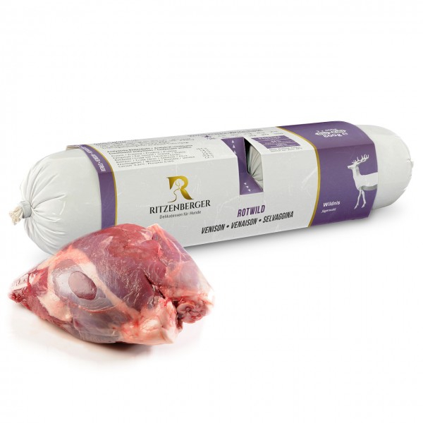 Wildniss Nassfutter Rotwild Jägerwald  Duo Rolls 2x400g