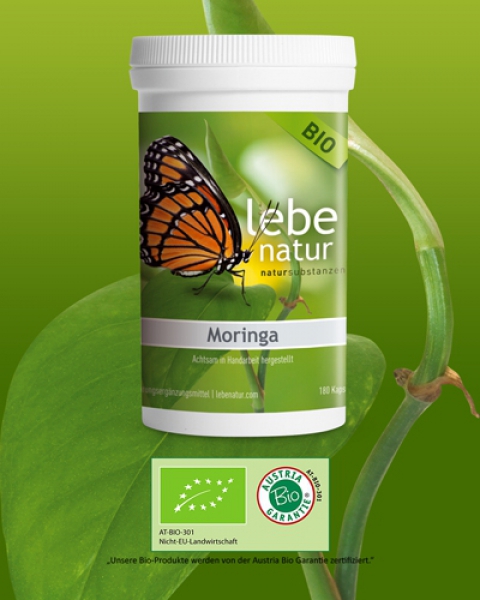 lebe natur® Moringa BIO 180er