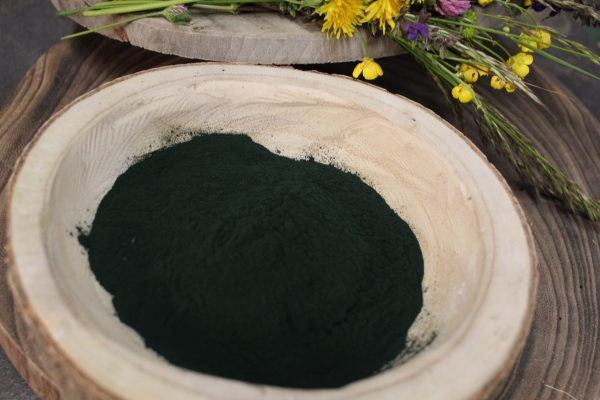 Spirulina gemahlen