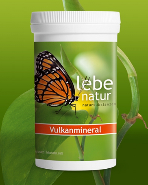 lebe natur® Vulkanmineral Badezusatz 120g