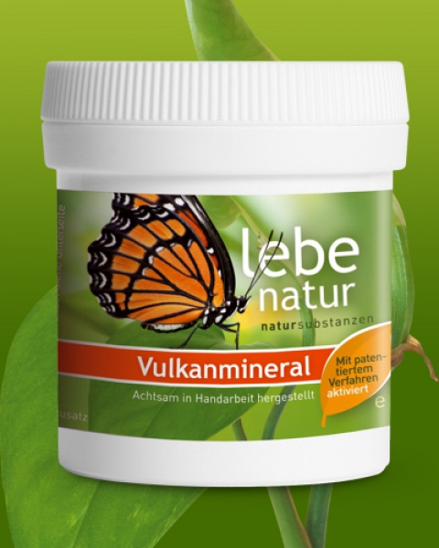 lebe natur® Vulkanmineral Badezusatz tribomechanisch aktiviert 45 g